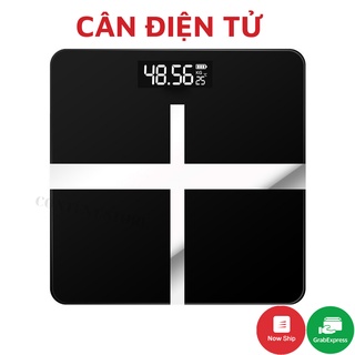 Cân Điện Tử ISCALE Mặt Kính Cường Lực Theo Dõi Sức Khỏe Cho Cả Gia Đình - Bảo Hành Lỗi 1 Đổi 1