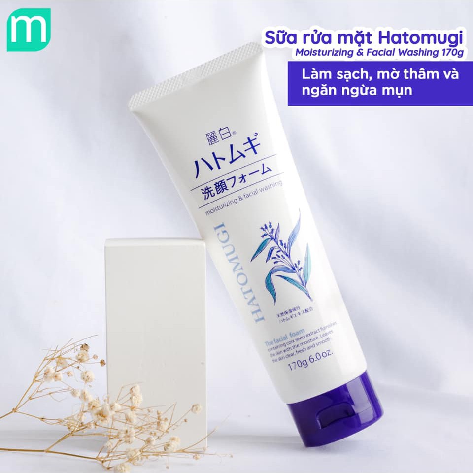 Sữa rửa mặt HATOMUGI