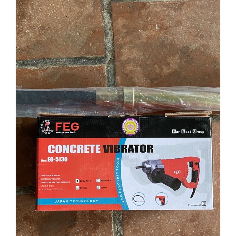Bộ Máy đầm dùi betong cầm tay FEG - EG5130 ❖ dụng cụ đầm dùi bê tông❖ Nhỏ gọn, dễ sử dụngg