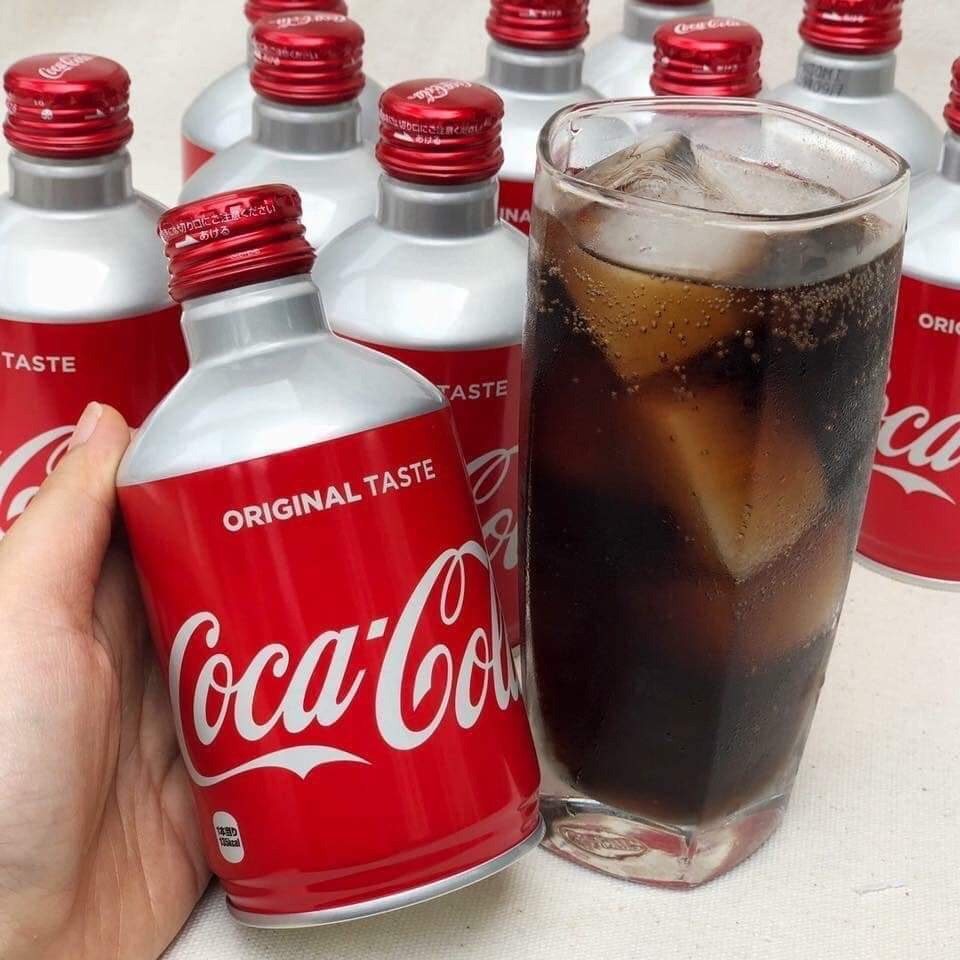 Combo 5 chai Coca-Cola Nhật Có Nắp Vặn 300ml x5