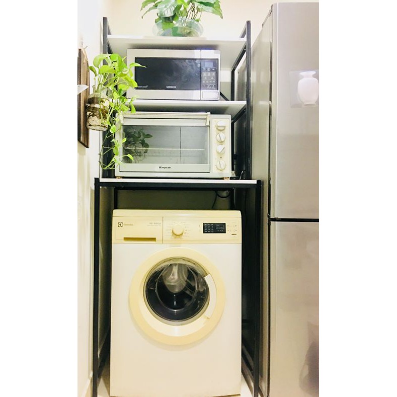 Kệ máy giặt 3 tầng phòng tắm KMG01 180x60x74 cm | BigBuy360 - bigbuy360.vn