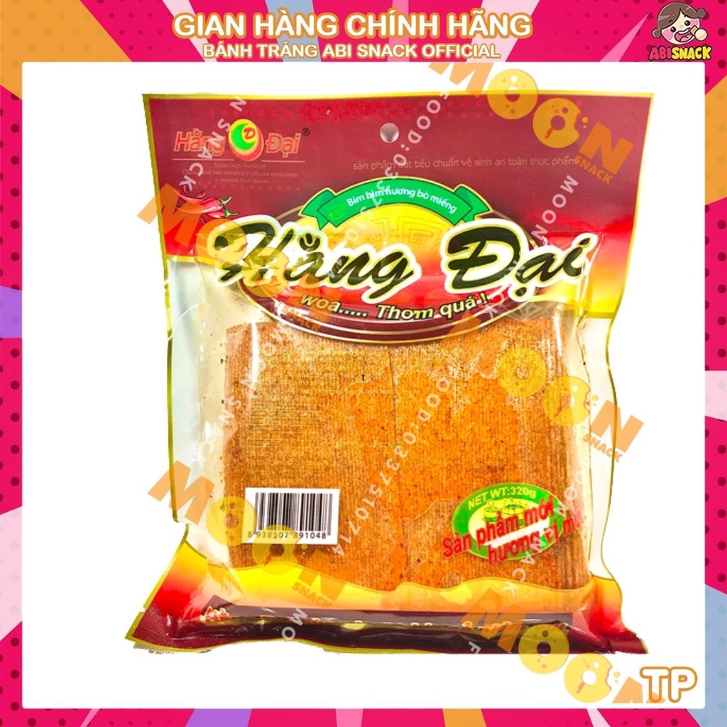 Snack cay hương bò miếng cay Hằng Đại cay cay gói lớn tận 320g-ăn vặt chất lượng vệ sinh an toàn thực phẩm