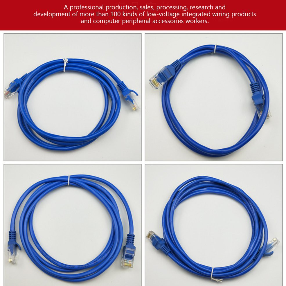 Dây Cáp Mạng Lan Rj45 5 / 10 / 15 / 20 / 25 / 30 / 50m