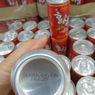 Nước hồng sâm lon hàn quốc