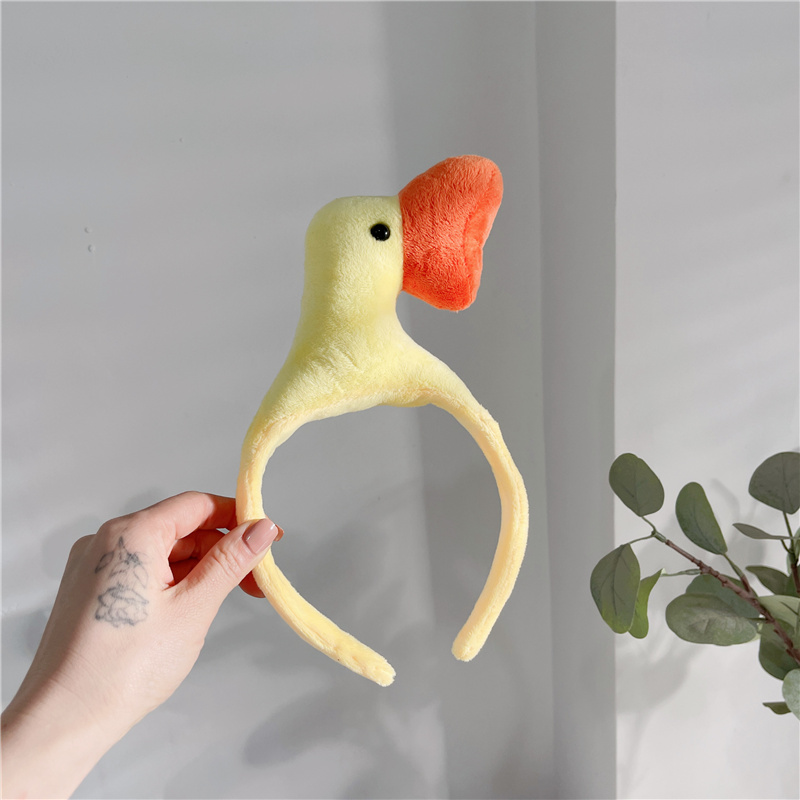 Băng Đô Thiết Kế Hình Con Gà Vui Nhộn Đáng Yêu Dành Cho Nữ