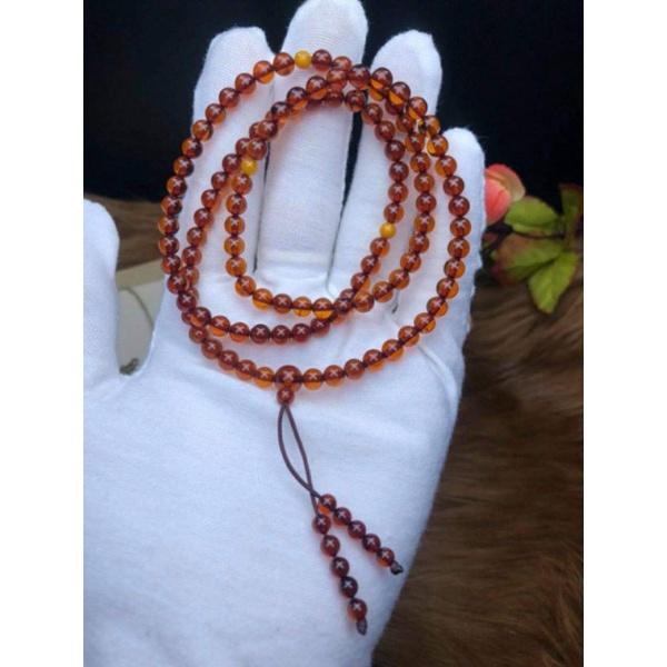 Chuỗi hổ phách amber