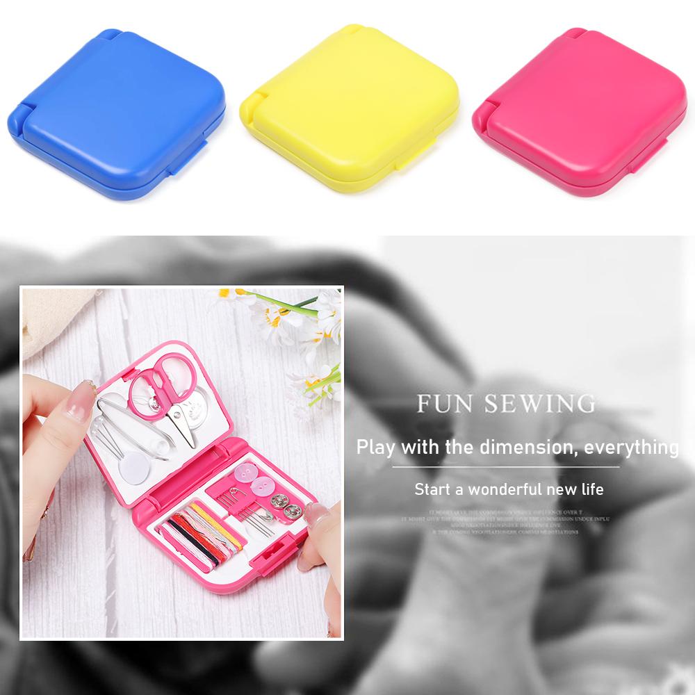 Hộp Kim Khâu Nút Thimble Mini Chuyên Nghiệp Cho Gia Đình