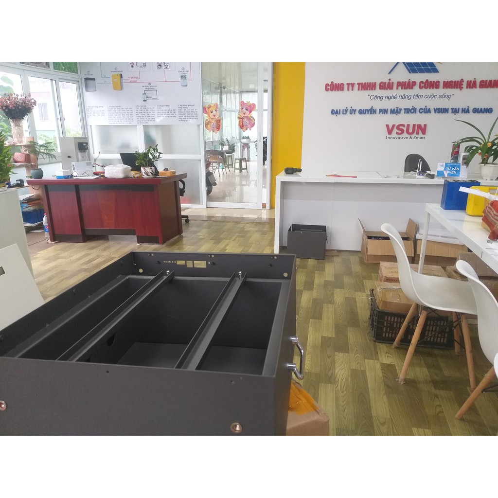 Vỏ thùng pin Lithium Lifepo4 dùng cho hệ 48VDC 120Ah