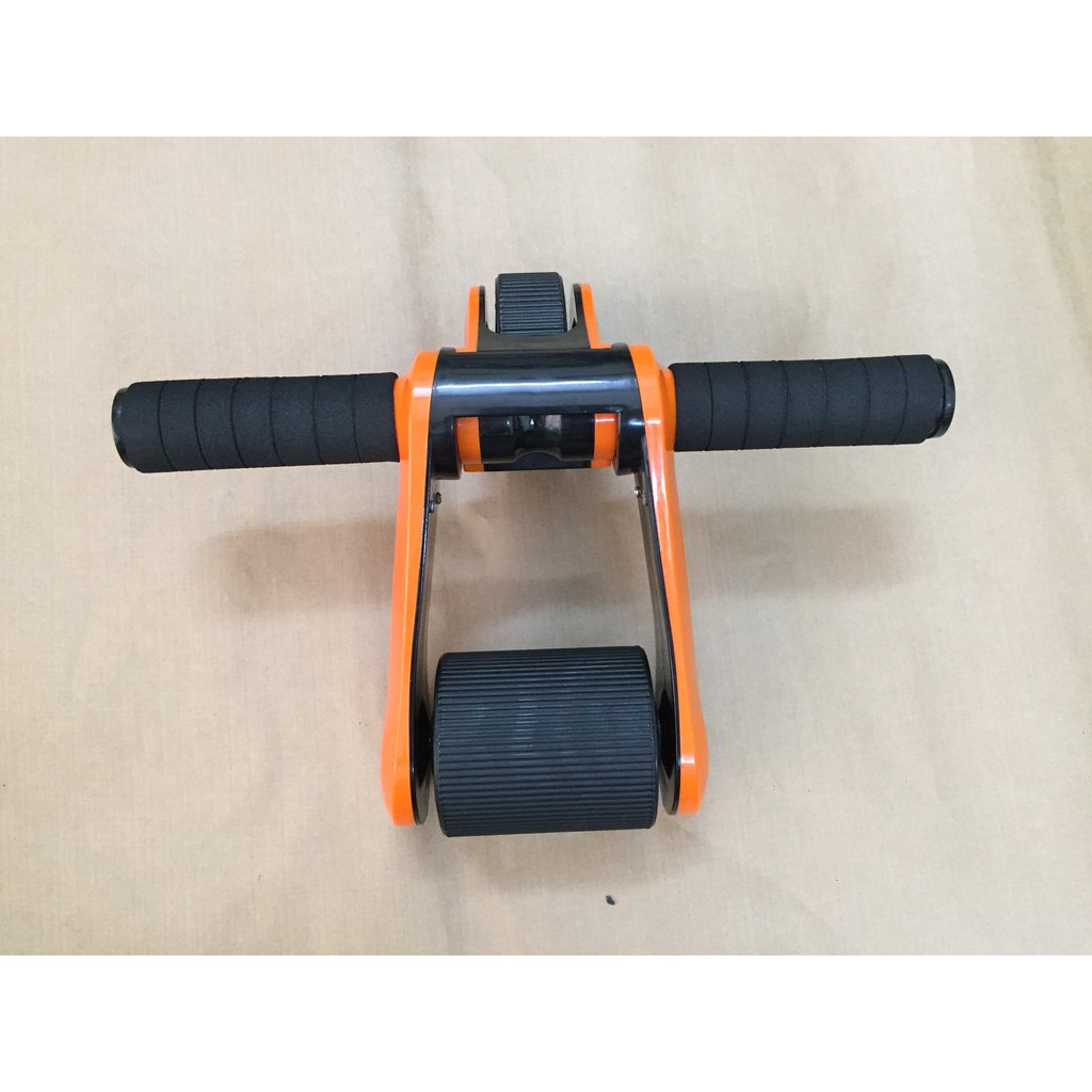 Con lăn tập bụng Gym Roller có thể gấp gọn + Kèm thảm lót đầu gối