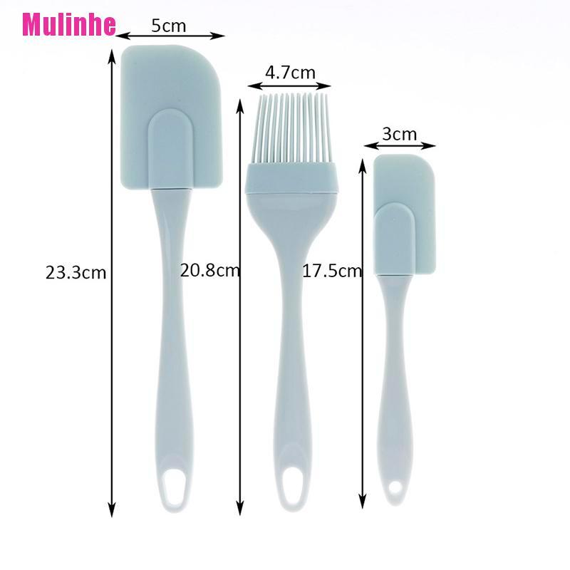 Set 1/3 dụng cụ nấu ăn bằng silicon tiện dụng