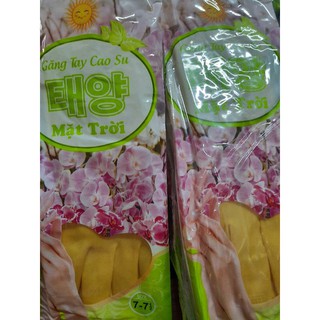 Bao tay rửa chén/ găng tay rửa chén size 7_7 1/2