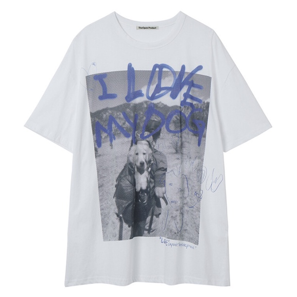 IZONE Miyawaki Sakura Áo Thun Tay Ngắn Cổ Tròn In Hình Hoa Anh Đào Và Chữ Thời Trang Harajuku Cho Cặp Đôi