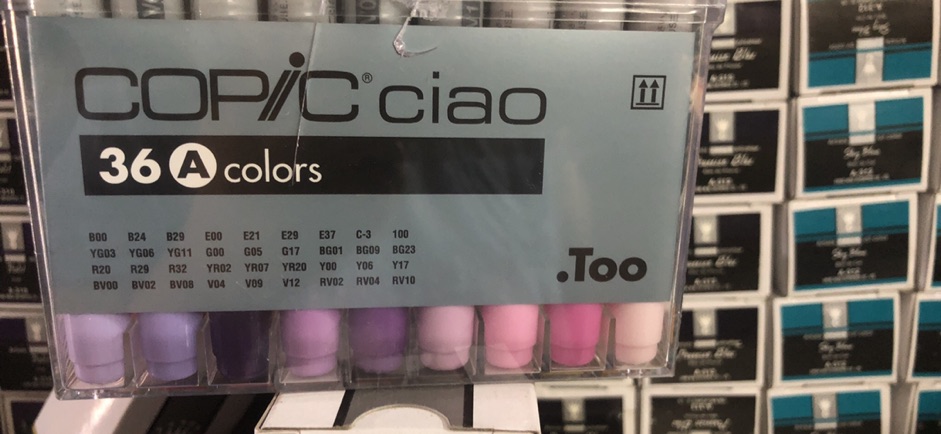 Màu marker Copic Ciao bộ 24/36/72 màu