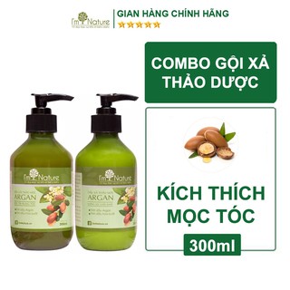 Bộ Gội Xả Argan Hết Gàu, Nấm, Ngứa, Rụng Tóc, Kích Thích Mọc Tóc Hiệu Quả 300ml