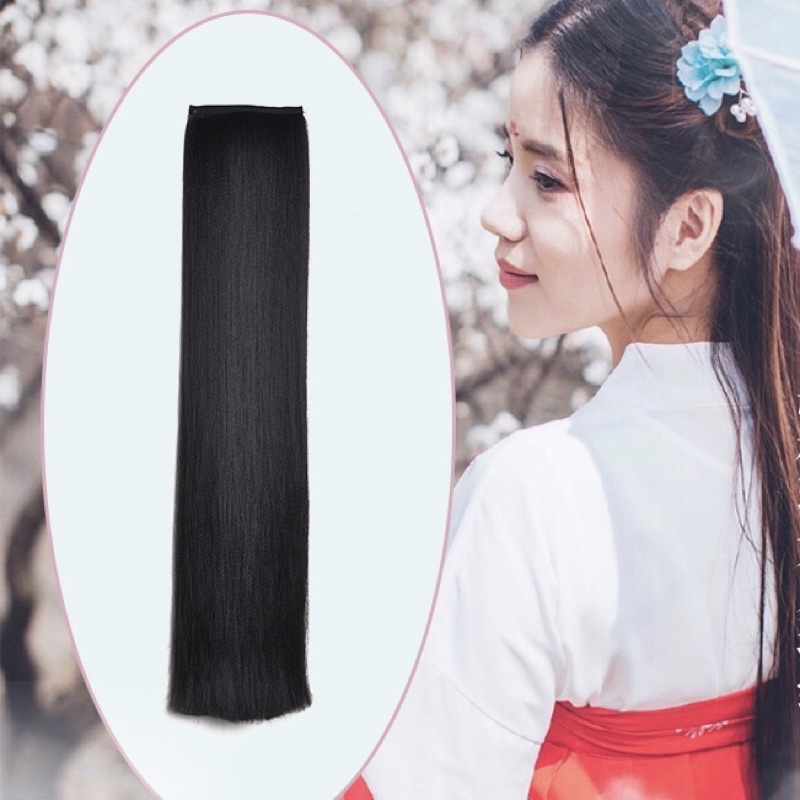 Tóc giả cổ trang cài sau 10cm