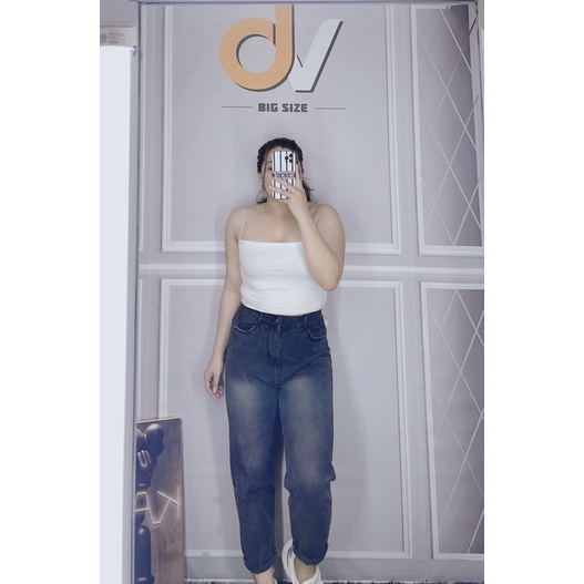 Quần jean baggy Bigsize ko co dãn size 55-90kg