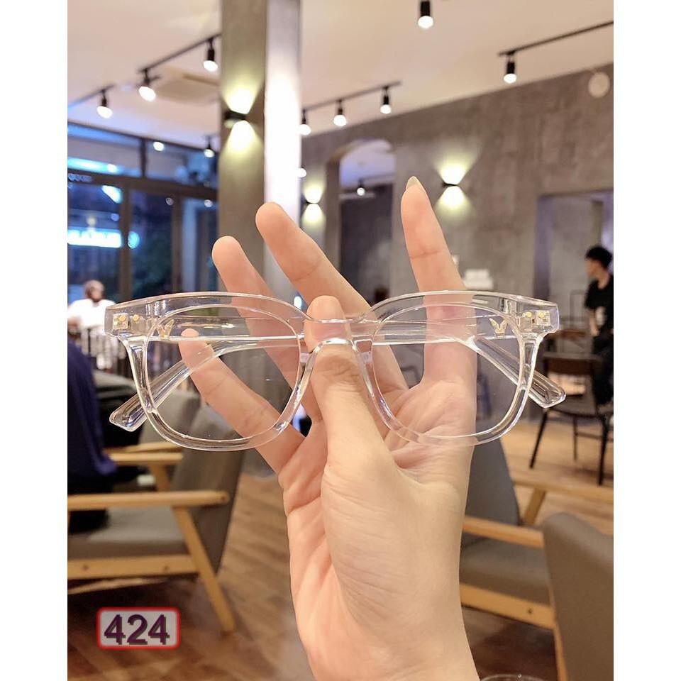 Kính cận GM South Side 2 chấm thời trang Hàn Quốc kèm tròng 0 độ chống ánh sáng xanh bảo vệ mắt phù hợp mọi form mặt | BigBuy360 - bigbuy360.vn