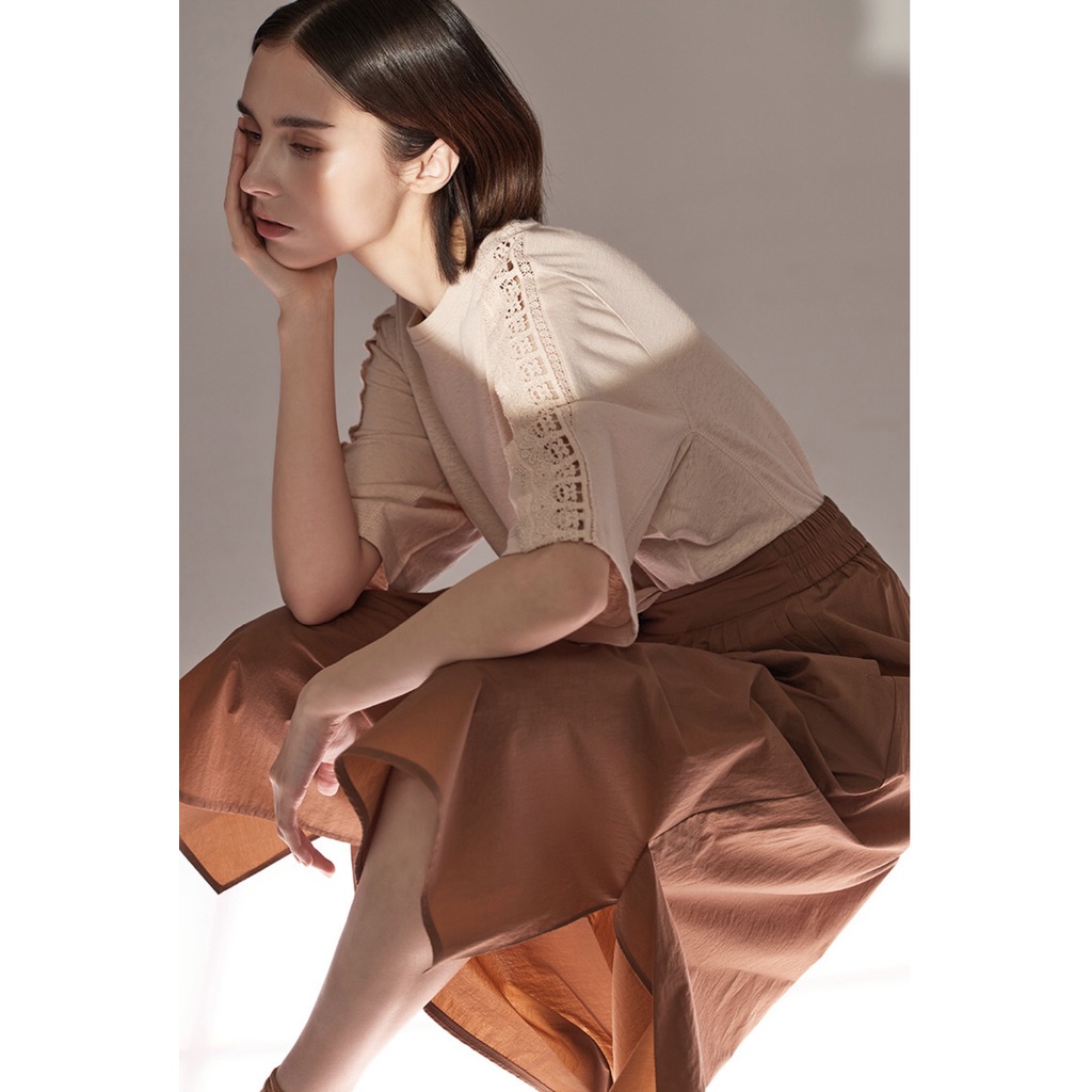Hàng xuất xịn - Áo thun linen nhiều màu dáng rộng xuất Hàn vnxk