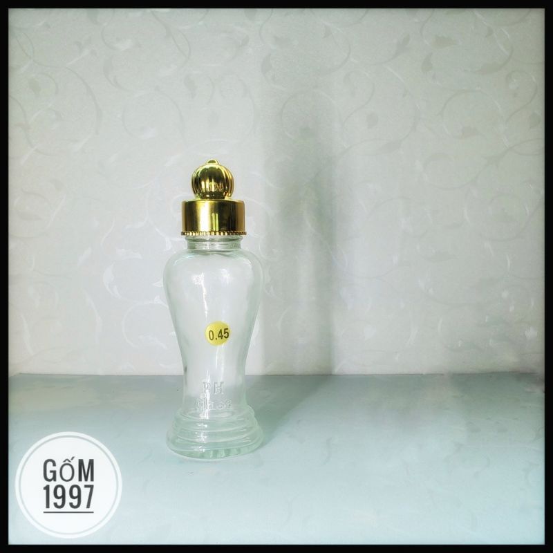 Bình ngâm rượu thủy tinh Mini , Ngâm Rượu, Nhân Sâm - 0.5 Lít