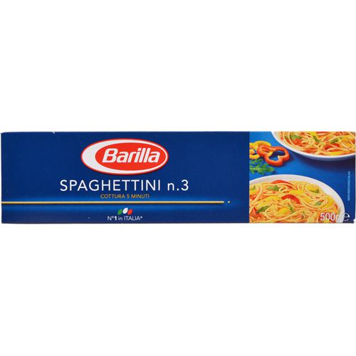 Mỳ Barilla sợi hình các cỡ Spaghettini No.3-500gr