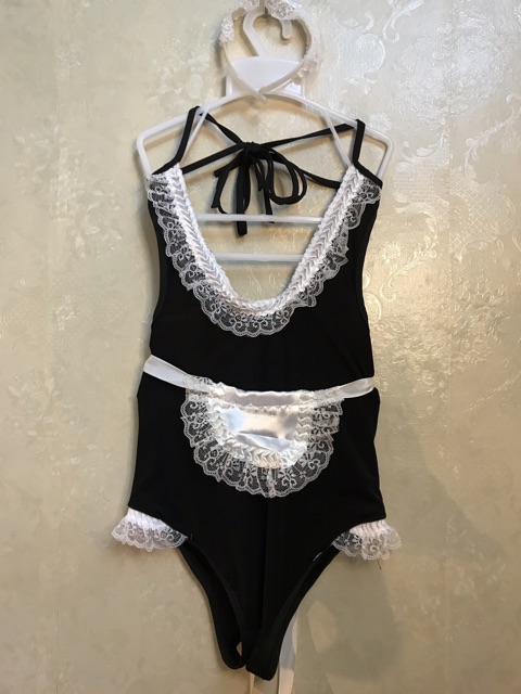 Cosplay cô hầu gái dạng bộ liền (Ảnh thật) | BigBuy360 - bigbuy360.vn