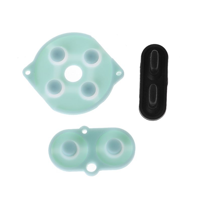 Rubber Conductive Buttons Replacement Controllers Contact Button A-B D-pad for Game Boy Classic GB GBC GBP GBA SP Silicone Start Select Keypad