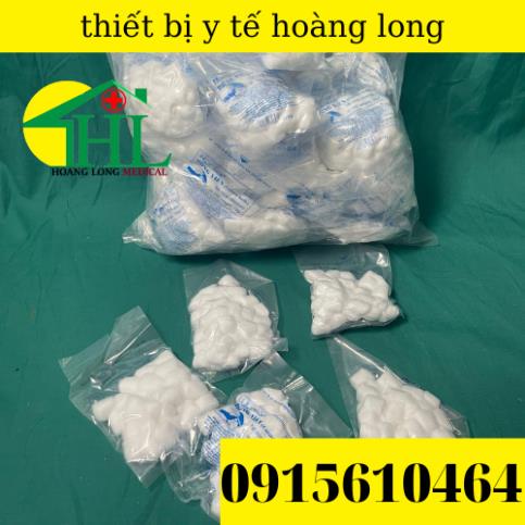 Bông gòn viên Bảo Thạch tiệt trùng từng gói 10gr