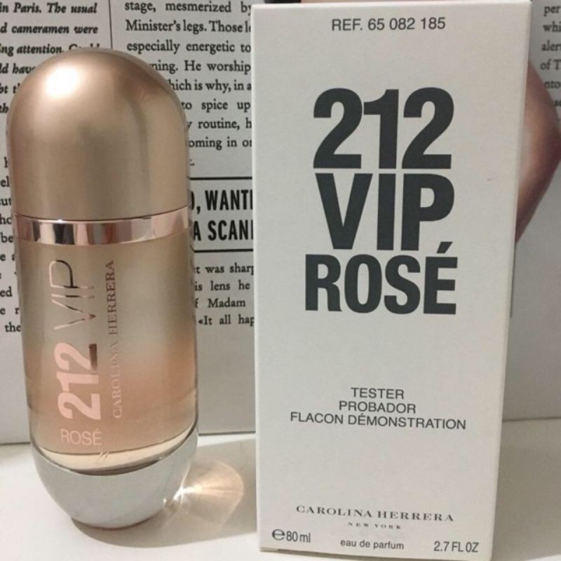 Nước hoa nữ Tester Carolina Herrera 212 Vip Rose EDP 80ml