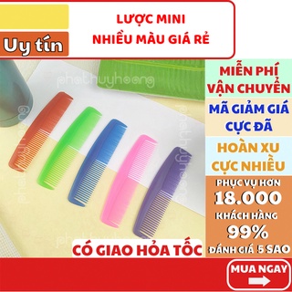 Combo 4 cây lược nhỏ ✅ FREESHIP 🚛 Có video thật 🎥 Combo 4 cây lược nhỏ mini dài 12cm giá rẻ - Phát Huy Hoàng