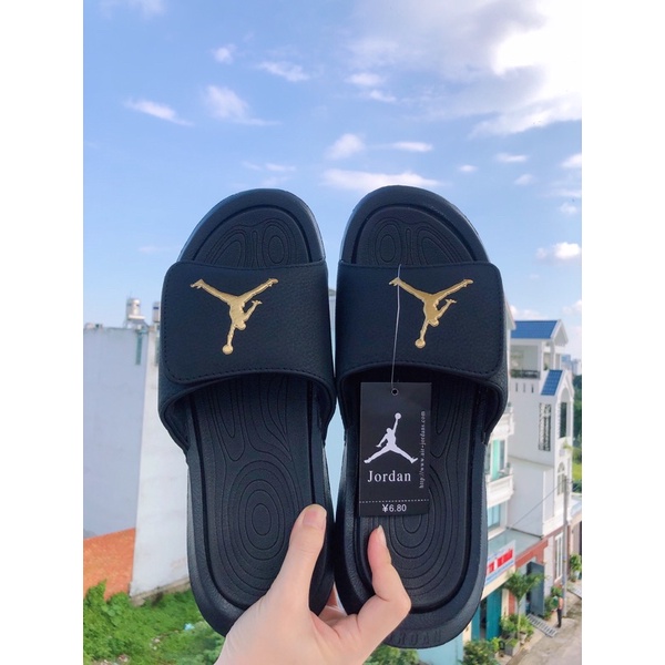 Dép Jordan Bóng Rổ Đen