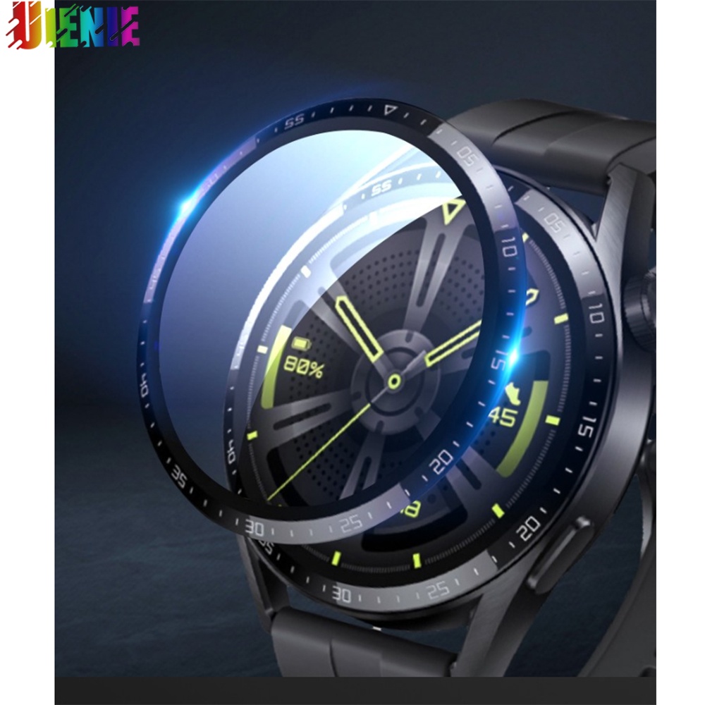 Kính Cường Lực Bảo Vệ Màn Hình Toàn Diện Viền Cong Cho Huawei Watch GT3 46mm Smart Watch GT3