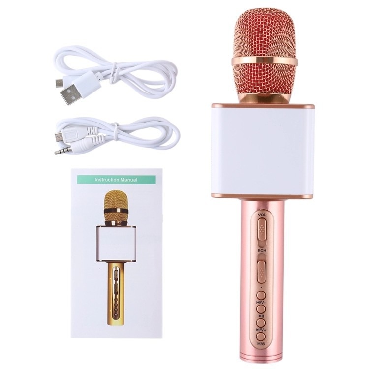 [Mã ELHACE giảm 4% đơn 300K] Micro Karaoke Bluetooth Hát karaoke SD-08, Bass Trầm Cực Lớn, Kết Nối Được Thẻ Nhớ.