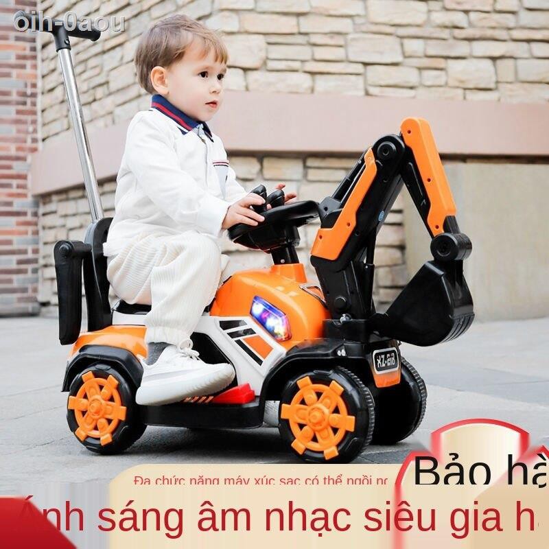 [hàng mới]> máy xúc lớn Không. Ngồi và đi móc điện dành cho trẻ em có thể sạc lại Điều khiển từ xa Kỹ thuật Xe ô tô Đồ c