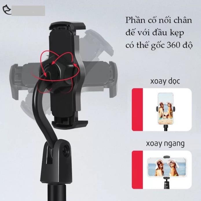 Giá đỡ điện thoại DC01 LiveStream điều chỉnh chiều cao được 25-32cm, Kẹp Điện Thoai  live stream (PD1824)