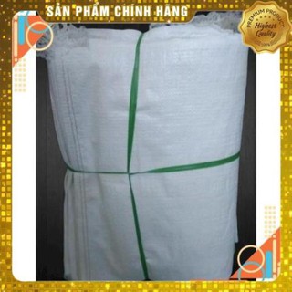 [leo9](cobuocmoi892) ( SLN ) Bao tải dứa / bao đựng gạo 25kg loại dày(10 cái)