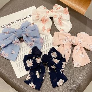 Kẹp tóc đính nơ phong cách Nhật Bản ngọt ngào dễ thương cho nữ