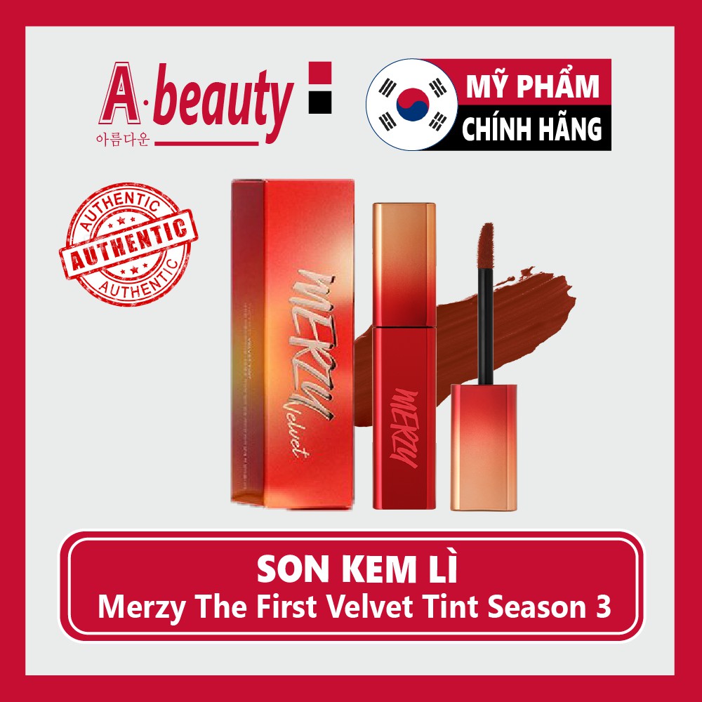 (HOT NEW 2020)Son Kem Lì Merzy The First Velvet Tint version 3