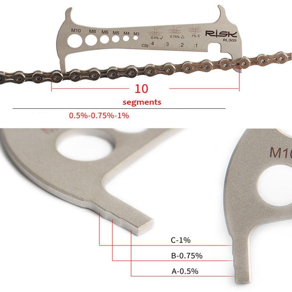 Dụng Cụ Kiểm Tra Mất Xích 3 Trong 1 Cho Xe Đạp Leo Núi MTB