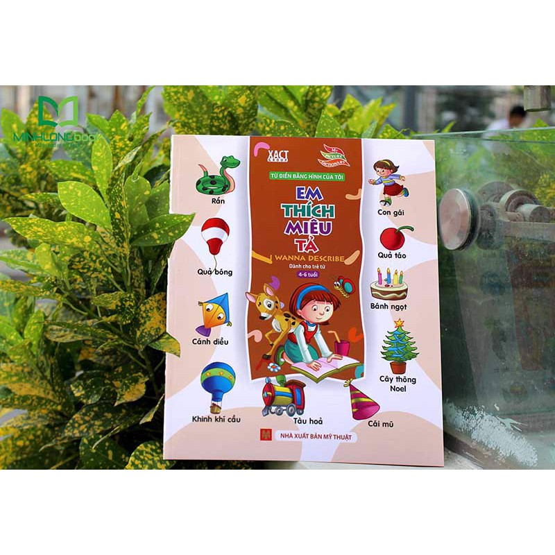 Sách - Từ Điển Bằng Hình Của Tôi - Em Thích Miêu Tả (bìa cứng)