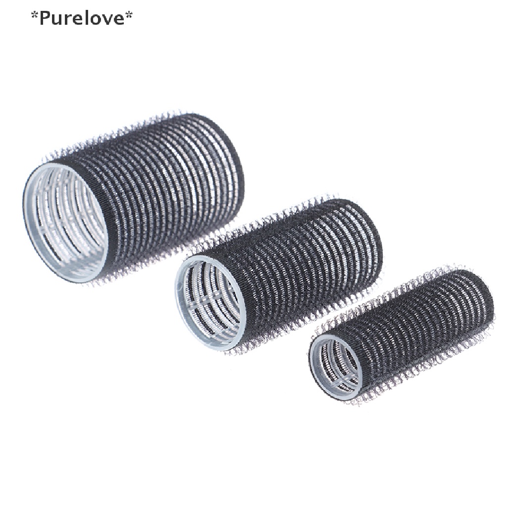 Lô Uốn Tóc Tự Dính Màu Đen Nhiều Kích Cỡ Tiện Dụng