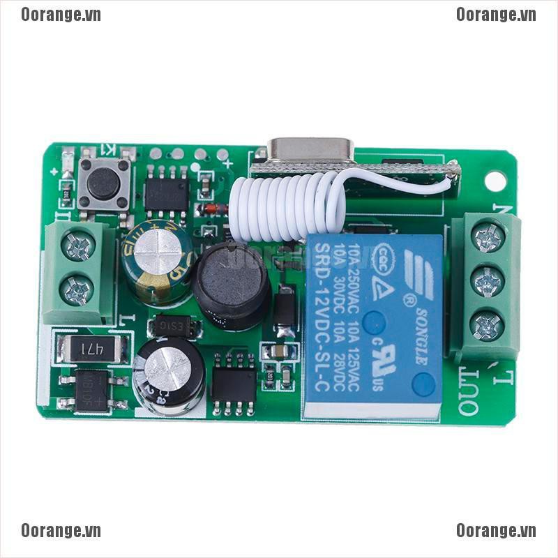 Thiết Bị Điều Khiển Từ Xa Điện Tử 1 Kênh 220v 433mhz