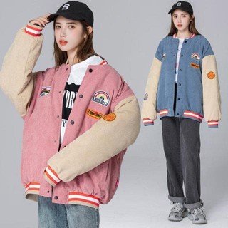 ⚾ Áo khoác bomber bóng chày nhung unisex hot trend ulzzang 2020 (backup Kỳ Lân Shop)