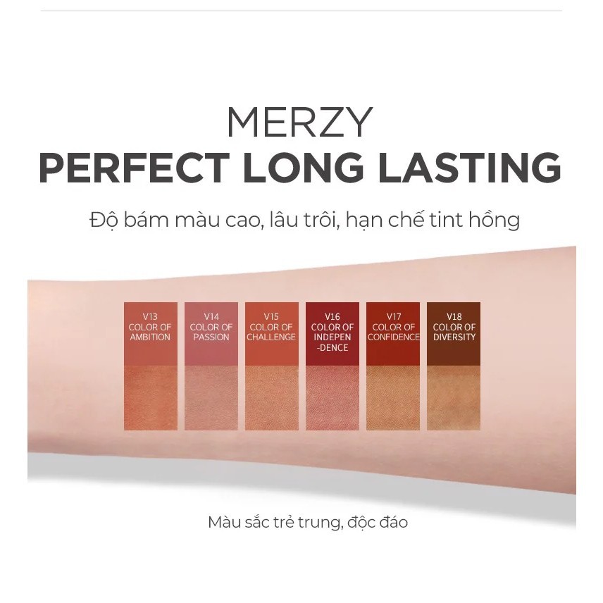 Son Kem Lì Merzy The First Velvet Tint Season 3 (Ver Blue) | BigBuy360 - bigbuy360.vn