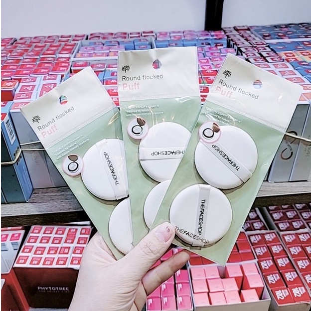 Hai miếng bông phấn chuẩn hãng Hàn