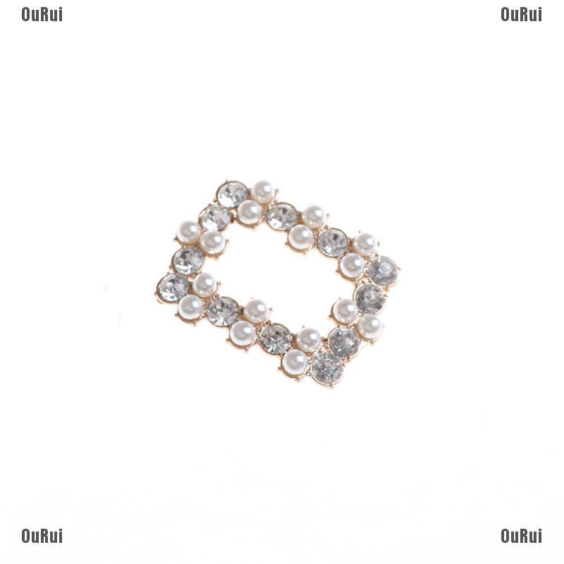 Phụ Kiện Ngọc Trai Giả Trang Trí Giày Sang Trọng Cho Nữ