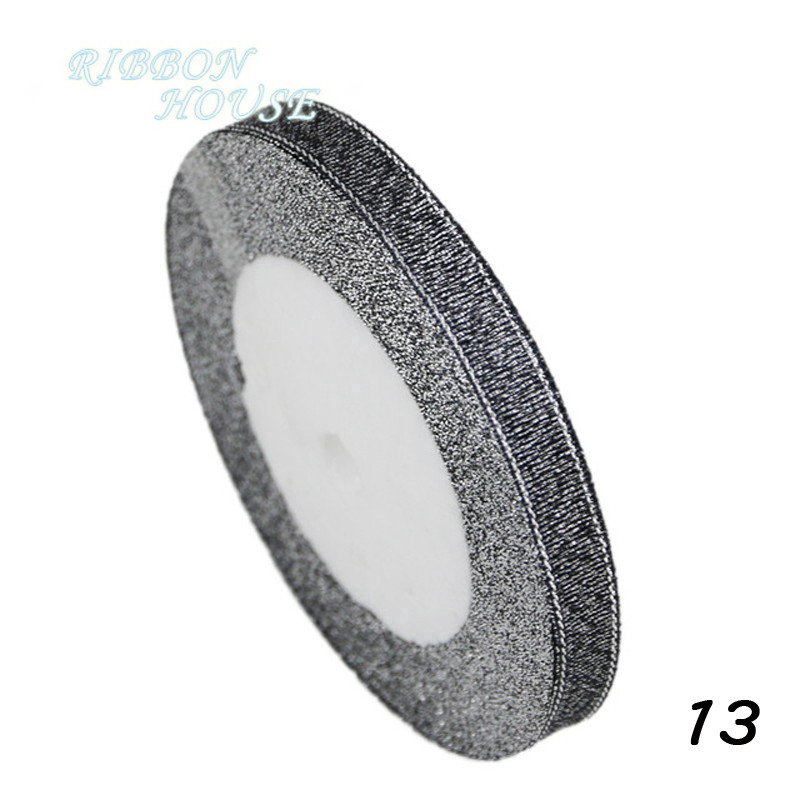 Cuộn dây ruy băng ánh kim dài 25 thước chiều rộng 3/8 Inch  dùng trang trí tiệc