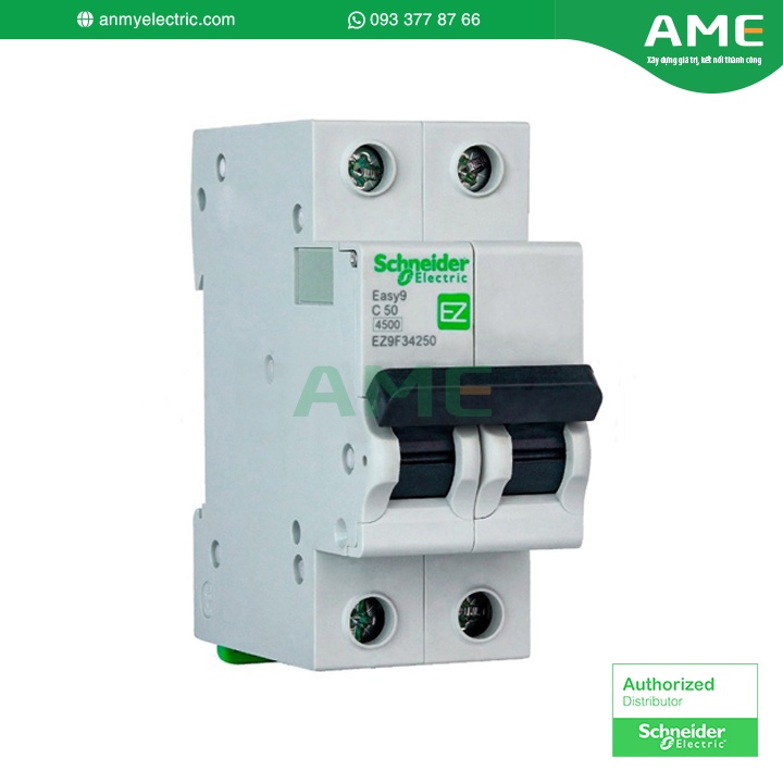 Cầu dao tự động bảo vệ quá tải và ngắn mạch Schneider_EZ9F34232