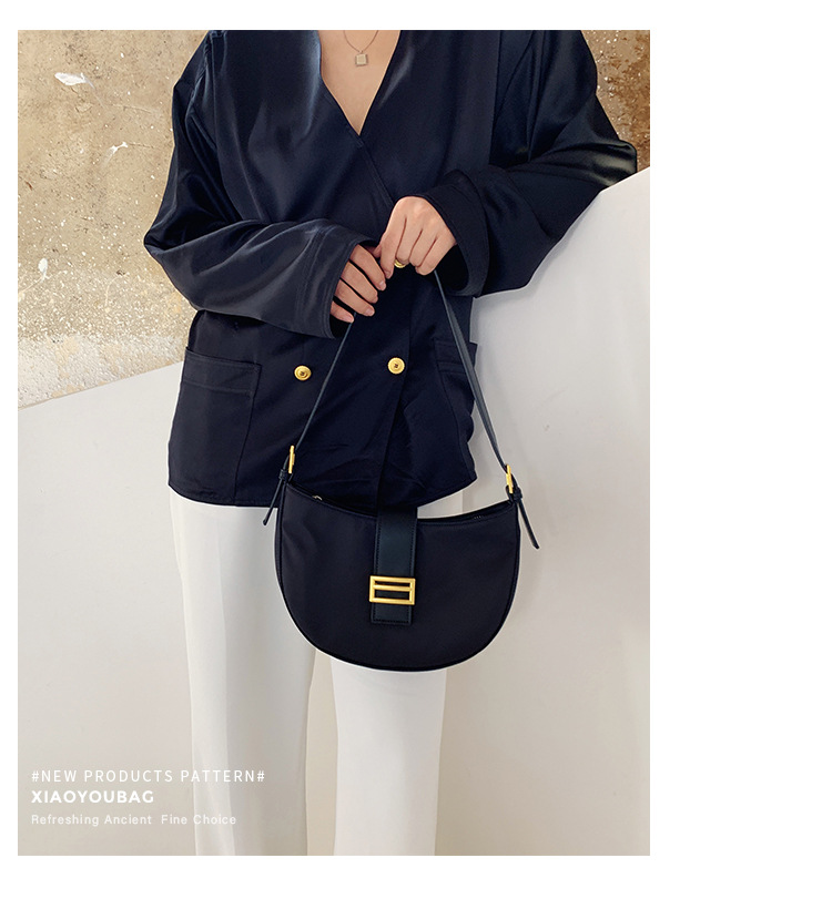 Túi Đeo Dưới Nách Bằng Vải Nylon Thời Trang Dành Cho Nữ