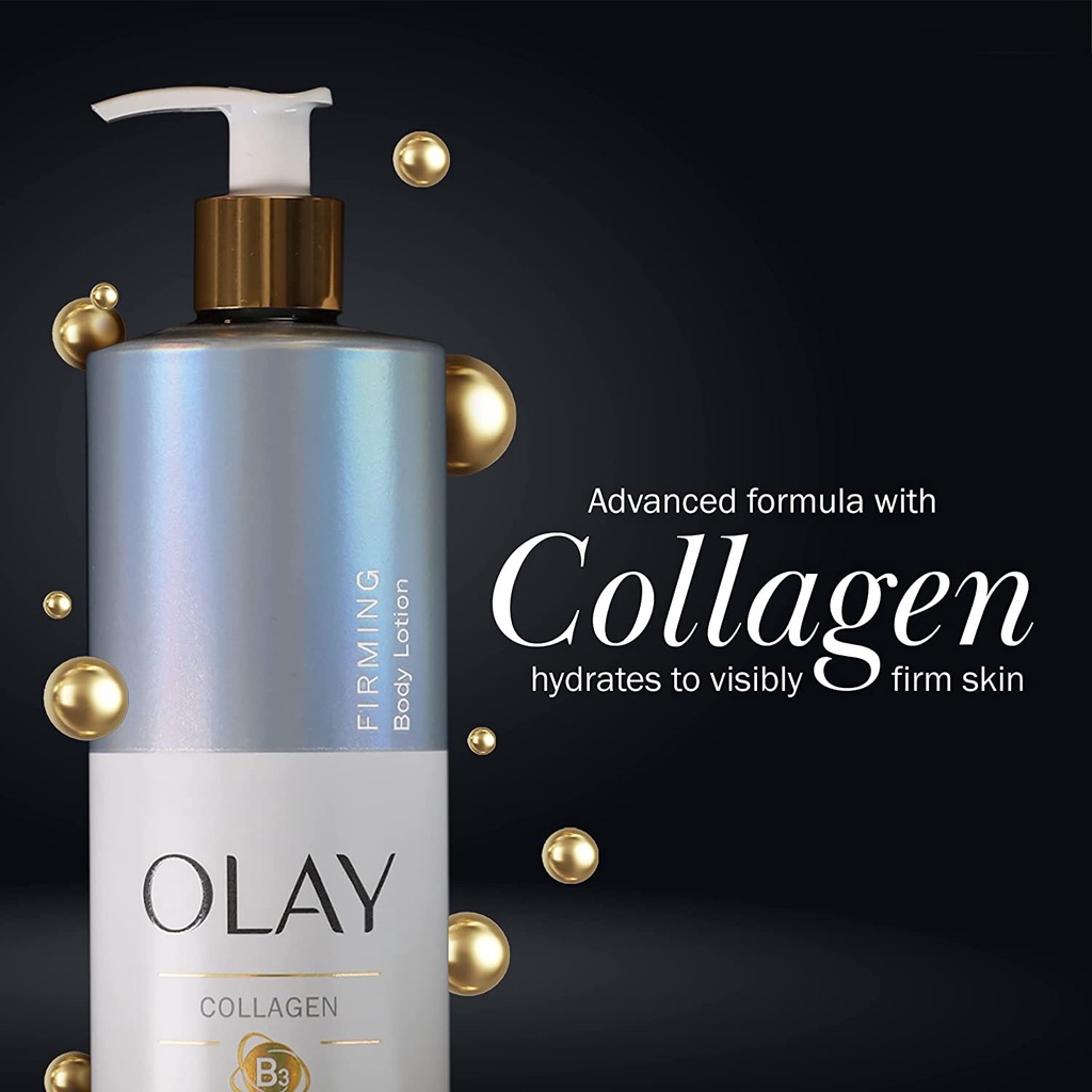 Kem sữa dưỡng thể Olay Collagen B3 Firming & Hydrating Body Lotion 502ml