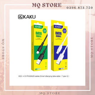 Cáp sạc type c chính hãng kaku kcs - 419, độ dài 1m, bảo hành 12 tháng